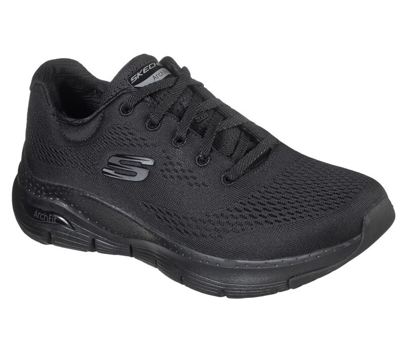 Skechers Arch Fit - Big Appeal - Womens Sneakers Black [AU-IQ0791]